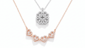 Lucky Love  Four-Leaf Clover to Hearts Necklace
