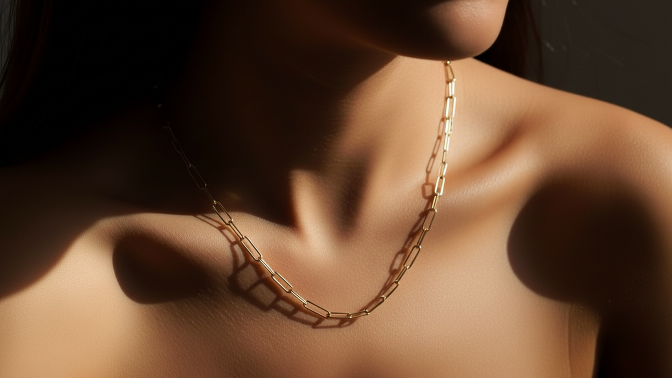Paperclip Chain Necklace